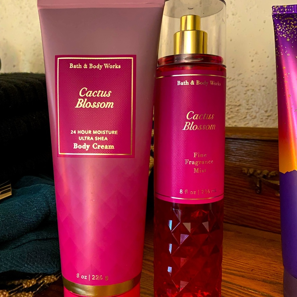 Bath and Body Works Cactus Blossom set